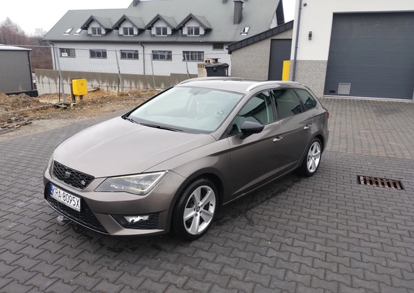 Seat Leon cena 52900 przebieg: 164868, rok produkcji 2015 z Końskie małe 22
